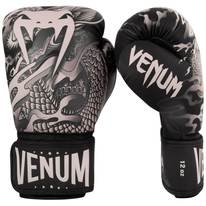 Перчатки Venum Dragons Flight Boxing Gloves B/S купить по лучшей